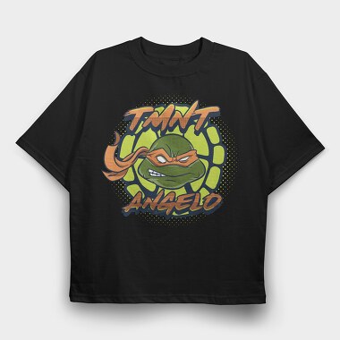 Ninjaturtles Angelo Urban Art 99, Tricou Oversize Barbati (Unisex)