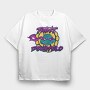 Ninjaturtles Donatello Urban Art, Tricou Oversize Barbati (Unisex)