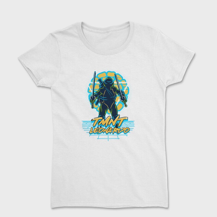 Ninjaturtles Leonardo Splash Art 99, Tricou Femei