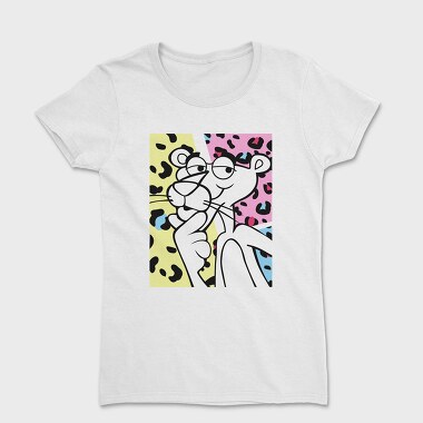 Pink Panther Cool Pattern Eyes, Tricou Femei