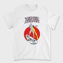 Silver Surfer Red Circle Sky, Tricou Barbati (Unisex)