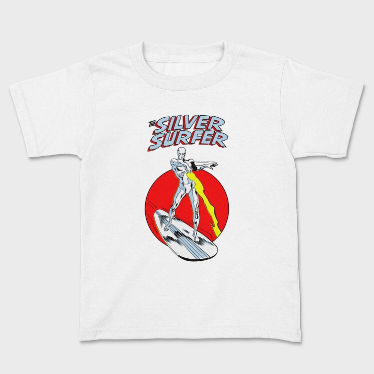 Silver Surfer Red Circle Sky, Tricou Copii