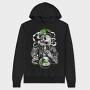 Spinach Monster Smoke Urban Art, Hanorac Oversize Barbati (Unisex)