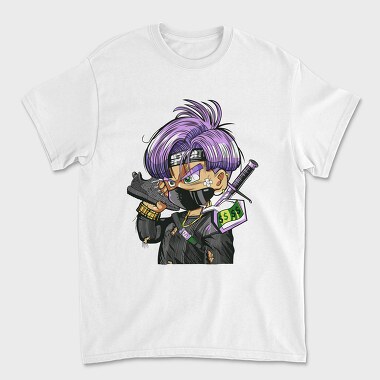 Supreme Money Gangster Gun Urban Art, Tricou Barbati (Unisex)