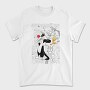 Sylvester Tweety Comic Art Urban Eyes, Tricou Barbati (Unisex)