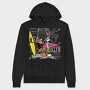 Sylvester Tweety Surfing Brooklyn Urban Art 99, Hanorac Oversize Barbati (Unisex)