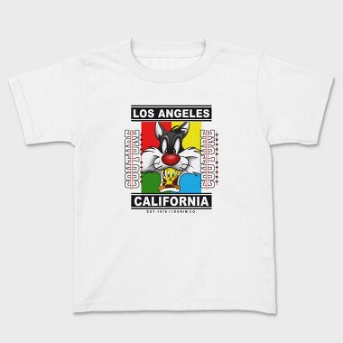 Sylvester Tweety Urban California 1976, Tricou Copii