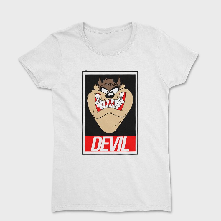 Taz Devil Animal Eyes, Tricou Femei