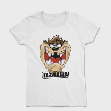Tazmania Taz Anger Animal Eyes, Tricou Femei