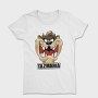 Tazmania Taz Anger Animal Eyes, Tricou Femei