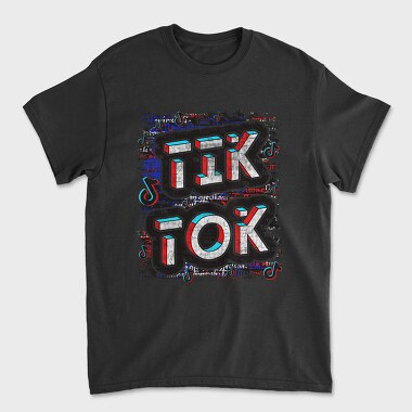 Tiktok Music Grunge Art, Tricou Barbati (Unisex)