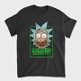 Zombie Rick Morty Eyes Blood 99, Tricou Barbati (Unisex)