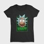 Zombie Rick Morty Eyes Blood 99, Tricou Femei