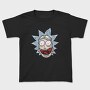 Zombie Rick Morty Eyes Blood, Tricou Copii