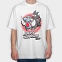 Itchy And Scratchy Show Urban Art 99, Tricou Oversize Barbati (Unisex)