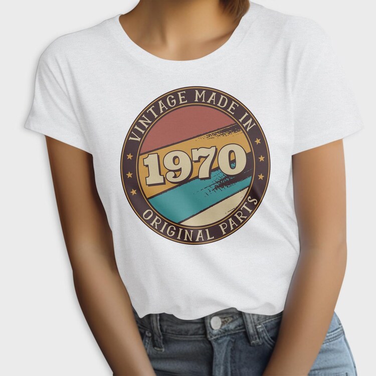 Vintage Made In, Tricou Femei