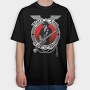 Born To Lose Guitarist Rock Ribbons, Tricou Oversize Barbati (Unisex)
