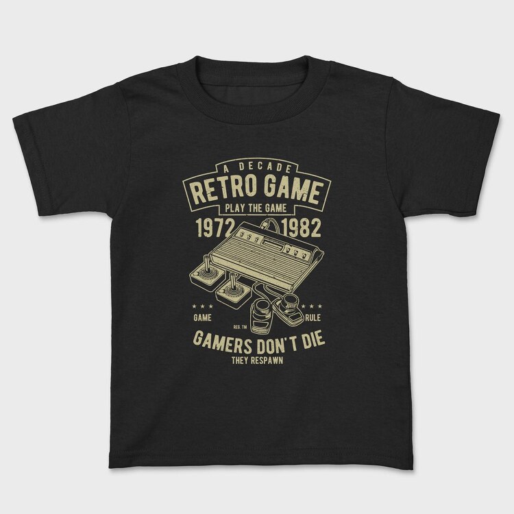 Retro Game, Tricou Copii