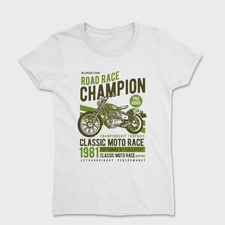 Road Race Champion, Tricou Femei