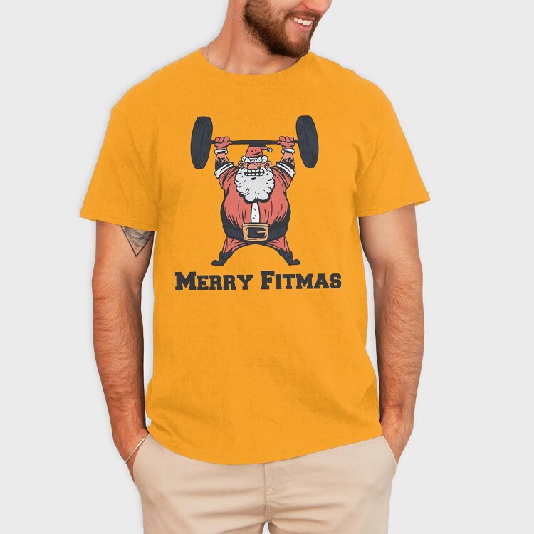 Santa Weight, Tricou Barbati (Unisex)