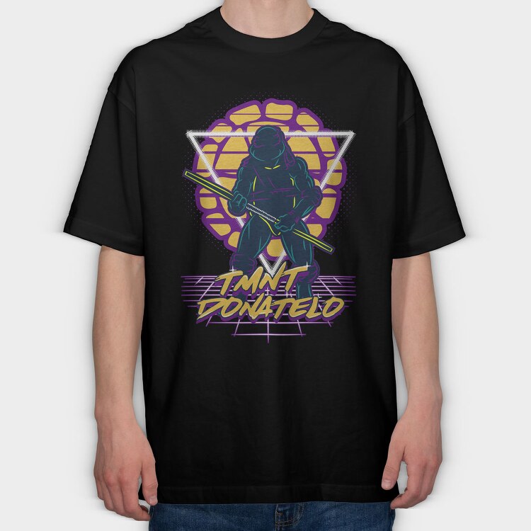 Ninjaturtles Donatello Urban Art 99, Tricou Oversize Barbati (Unisex)