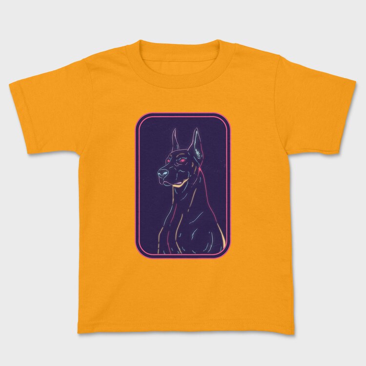 Doberman Dog, Tricou Copii