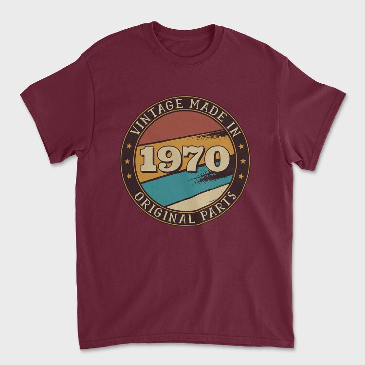 Vintage Made In, Tricou Barbati (Unisex)