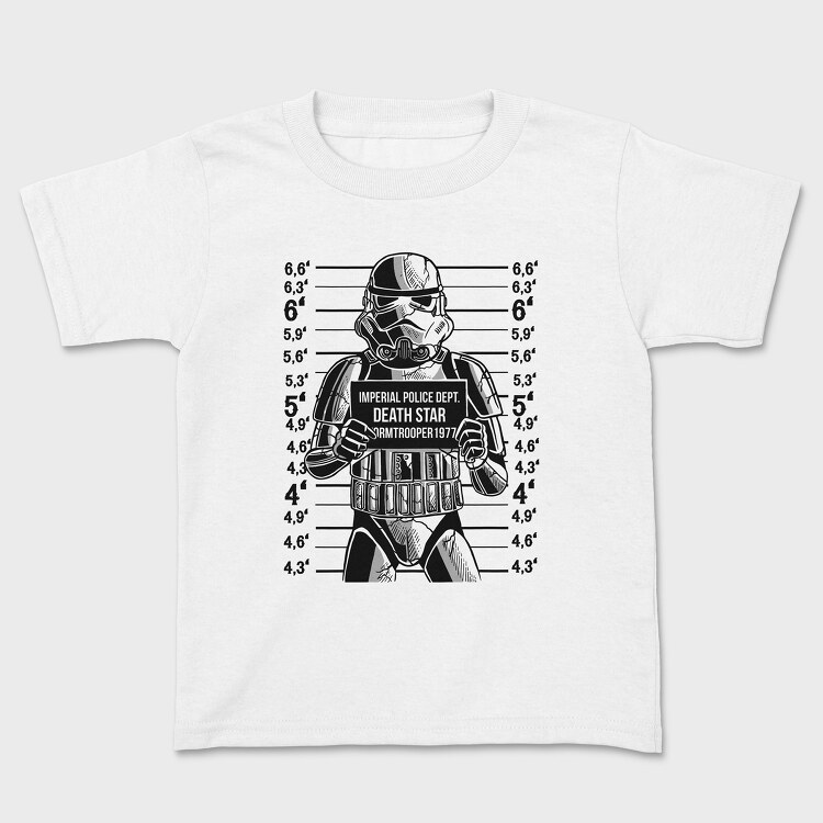 Stormtrooper Mugshot, Tricou Copii