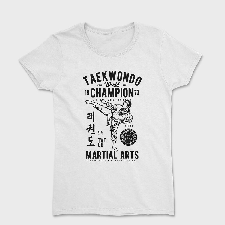 Taekwondo World , Tricou Femei