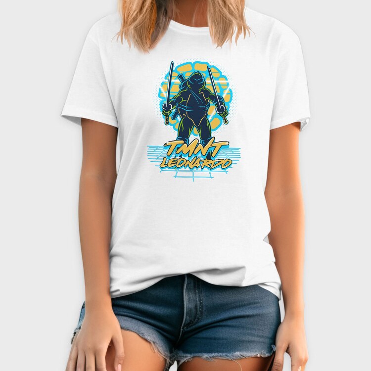 Ninjaturtles Leonardo Splash Art 99, Tricou Barbati (Unisex)