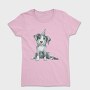 Puppy Party Hat, Tricou Femei