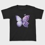 Purple Butterfly Flowers, Tricou Copii