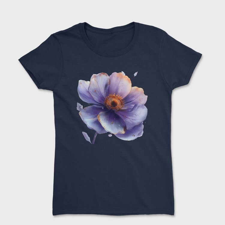 Purple Flower Glow, Tricou Femei