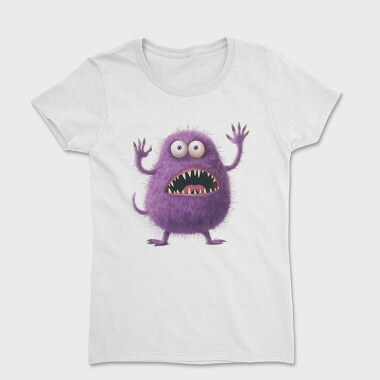 Purple Monster Face, Tricou Femei