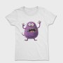 Purple Monster Face, Tricou Femei