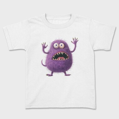 Purple Monster Face, Tricou Copii
