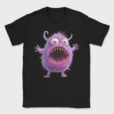 Purple Monster Giggle, Tricou Barbati (Unisex)