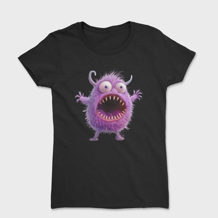 Purple Monster Giggle, Tricou Femei