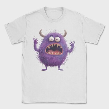 Purple Monster Smile, Tricou Barbati (Unisex)