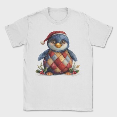 Quilted Penguin Christmas, Tricou Barbati (Unisex)