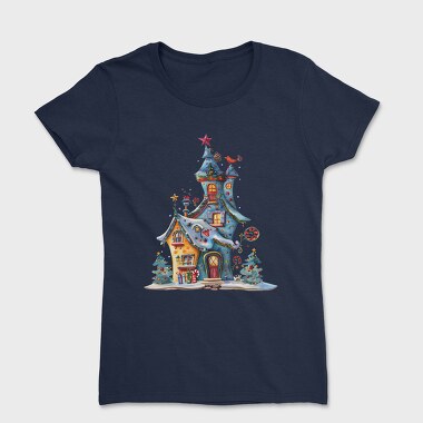 Quirky Christmas House, Tricou Femei