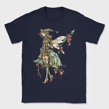 Quirky Fairy Gnome, Tricou Barbati (Unisex)