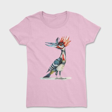 Quirky Feathered Feather, Tricou Femei
