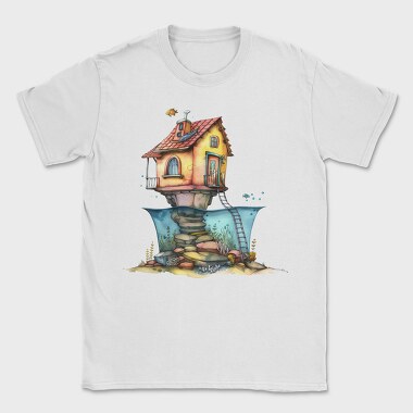 Quirky Fish House, Tricou Barbati (Unisex)
