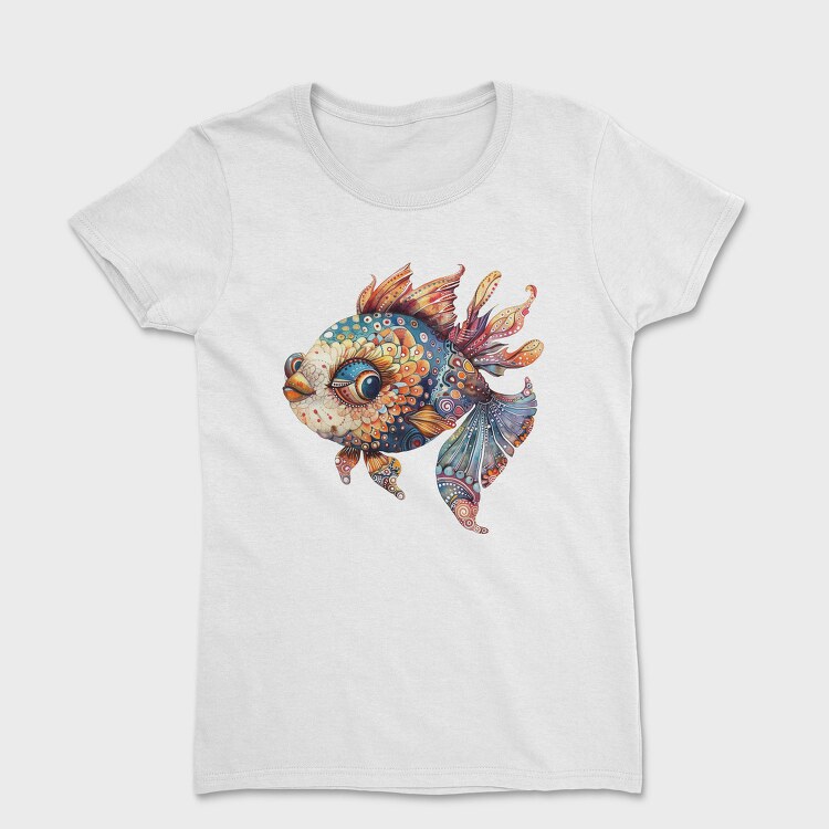 Quirky Fish Tail, Tricou Femei