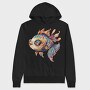 Quirky Fish Tail, Hanorac Oversize Barbati (Unisex)