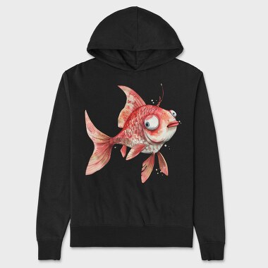 Quirky Fish Tale, Hanorac Oversize Barbati (Unisex)