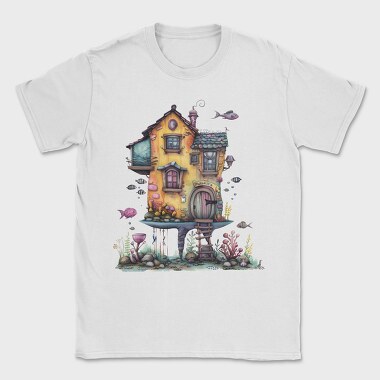 Quirky Sea House, Tricou Barbati (Unisex)