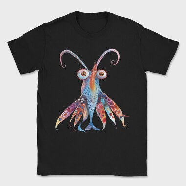 Quirky Sea Monster Tail, Tricou Barbati (Unisex)
