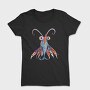 Quirky Sea Monster Tail, Tricou Femei